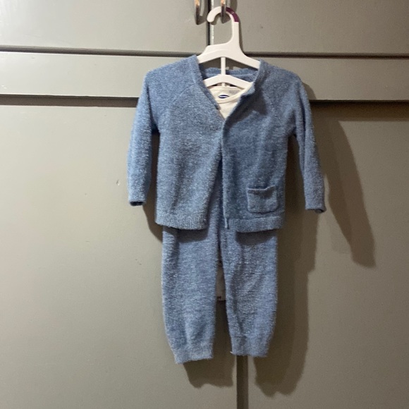 Soft blue matching set **free onesie with** - Picture 1 of 4